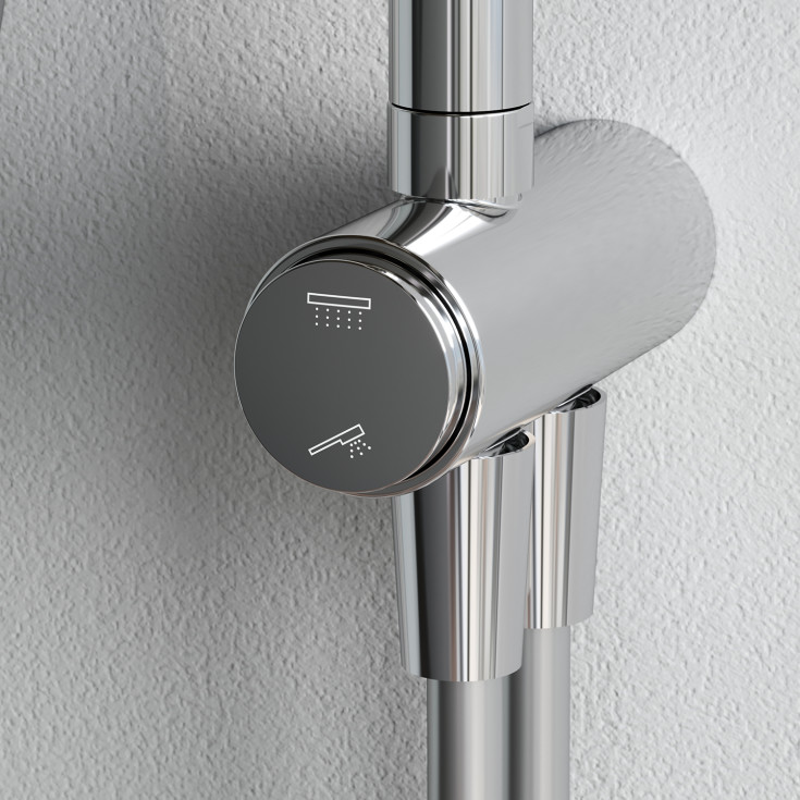 AM.PM Func brusesæt, krom