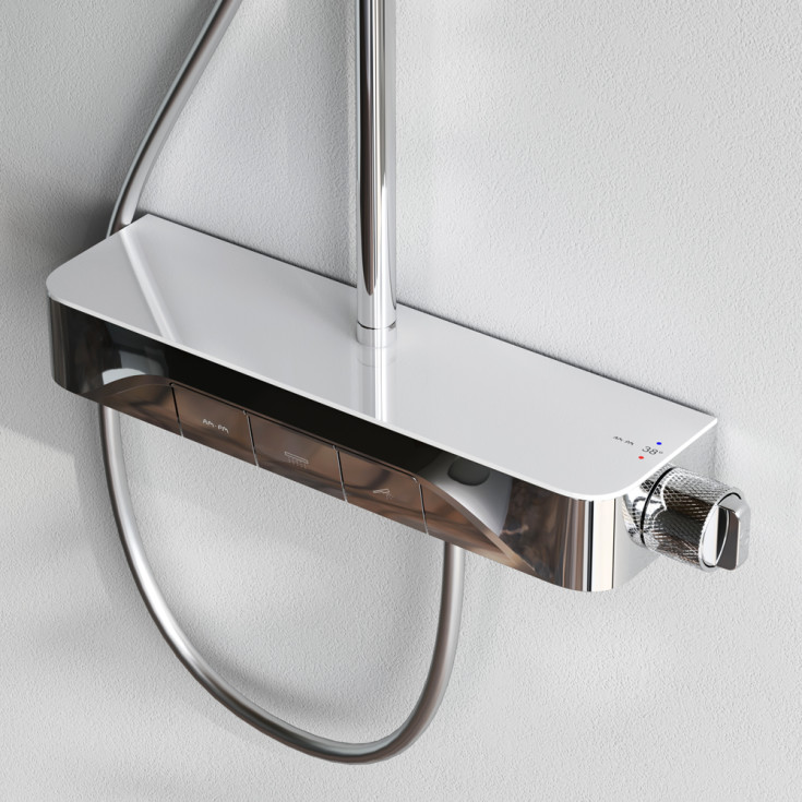 AM.PM Func brusesæt, krom