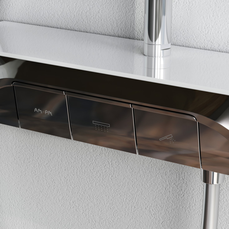 AM.PM Func brusesæt, krom