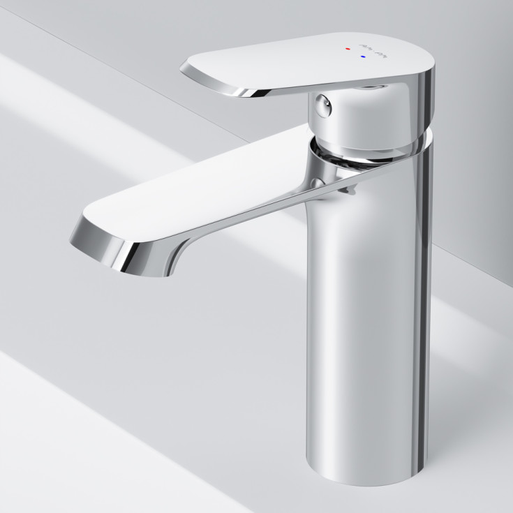 AM.PM Func servantbatteri, krom