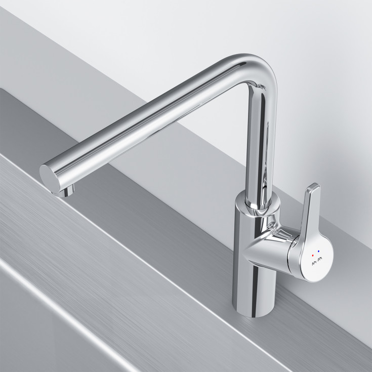 AM.PM X-Joy S köksblandare, krom