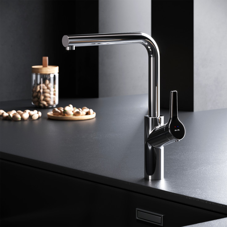 AM.PM X-Joy S köksblandare, krom