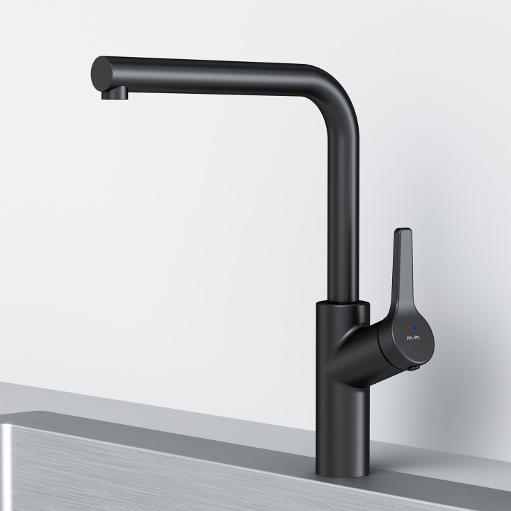 AM.PM X-Joy S køkkenarmatur, mat sort