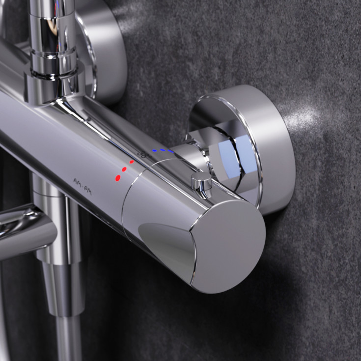 AM.PM Hit karamatur med brusesæt , krom