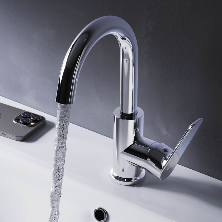 AM.PM Hit tvättställsblandare, krom