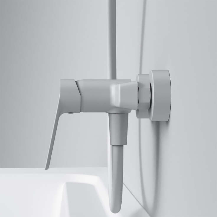 AM.PM Hit brusearmatur, mat hvid