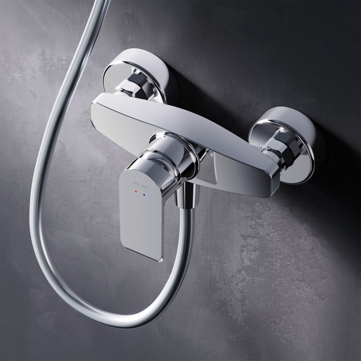 AM.PM Flash dusjarmatur, krom