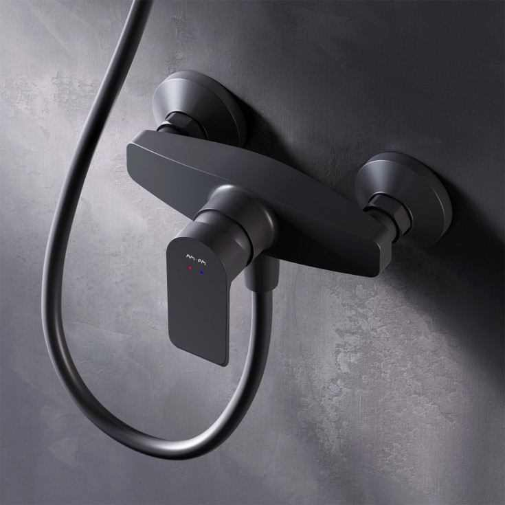 AM.PM Flash brusearmatur, mat sort