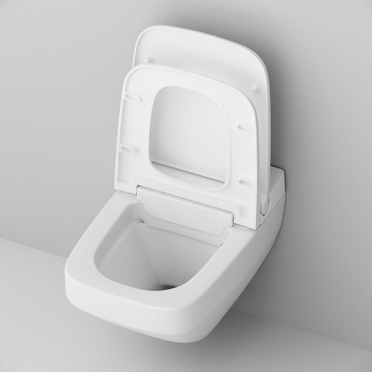 AM.PM Inspire V2.0 duschtoalett, utan spolkant, vit