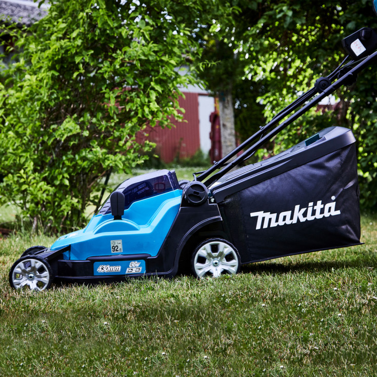 Makita plæneklipper DLM432Z, 2x18 V