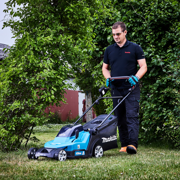Makita plæneklipper DLM432Z, 2x18 V