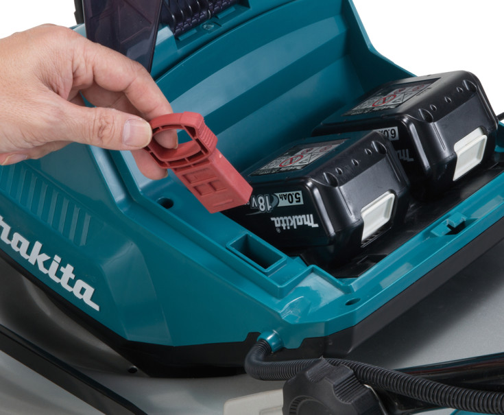 Makita plæneklipper DLM460Z, 2 x 18 V
