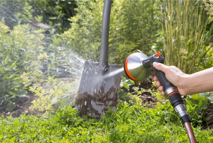Gardena Premium vanningspistol, 5 strålemønstre, frostsikker, metall