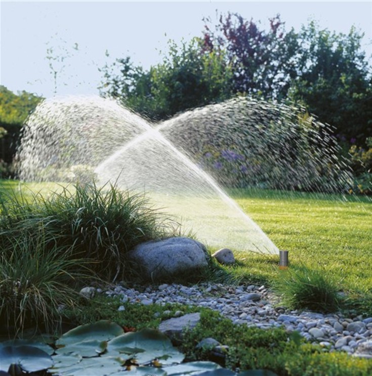 Gardena T 200 popup-sprinkler, justerbar sektor, 5–8 m rekkevidde