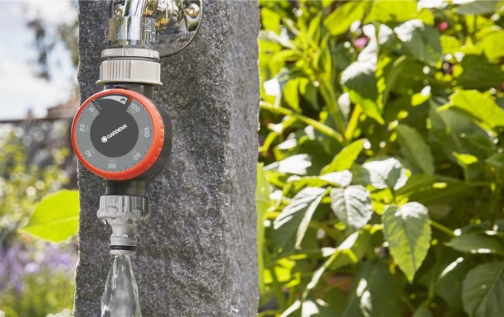 Gardena vanningstimer, manuell, 1/2-3/4-1"