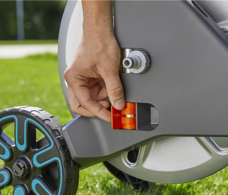 Gardena CleverRoll M slangevogn, metall, høy kapasitet, frostsikker