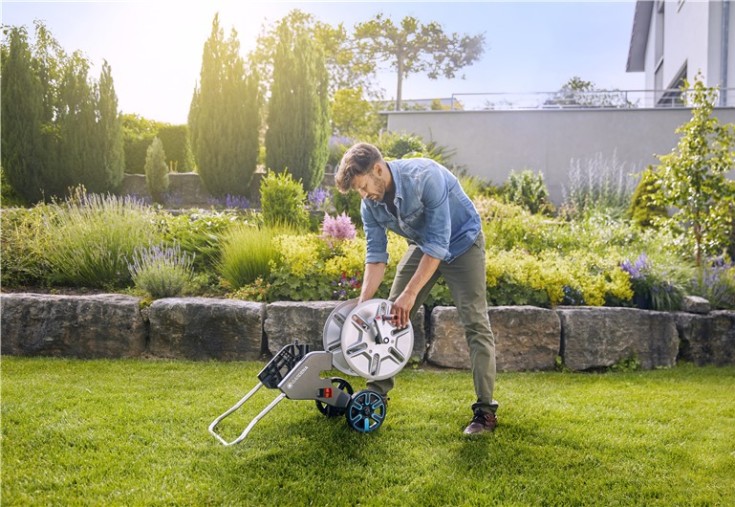 Gardena Cleverroll slangvagn, utan slang
