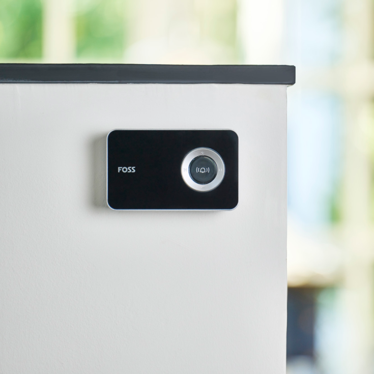 Fesh Trend dörrklocka, trådlös, svart