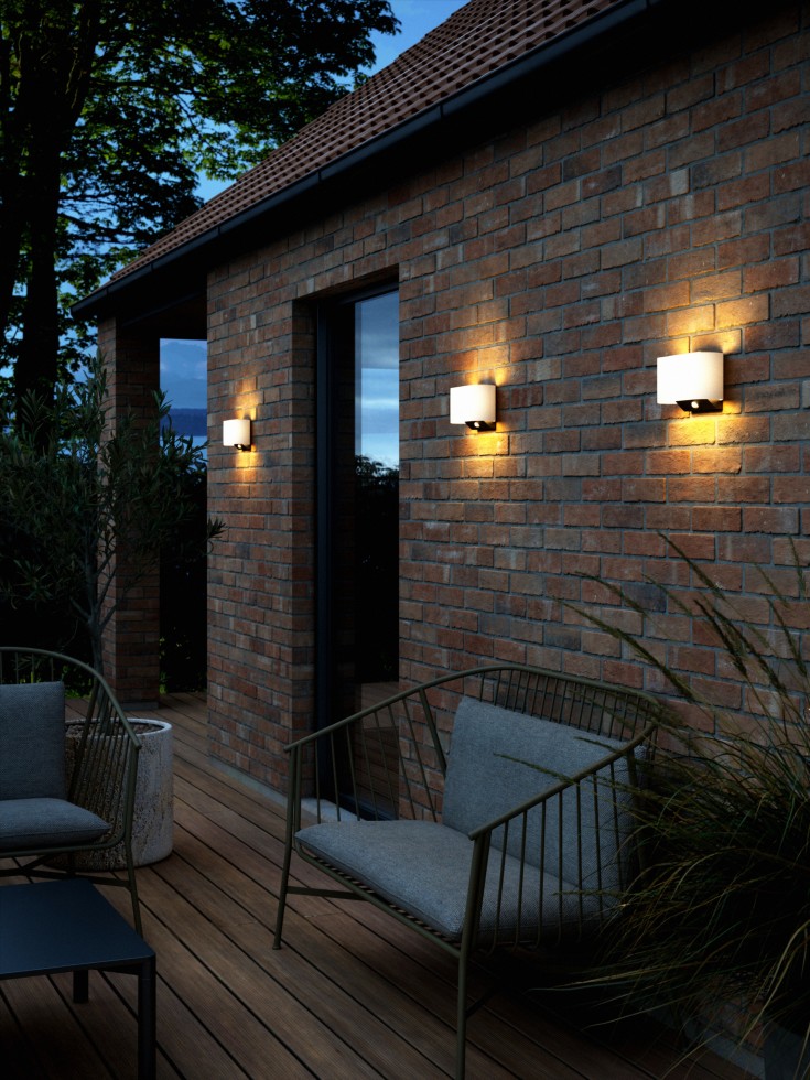 Nordlux Piola solcelle vegglampe