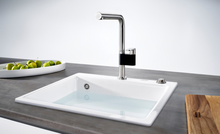 Franke Mythos MTK 610-58 køkkenvask, 58x51 cm, hvid