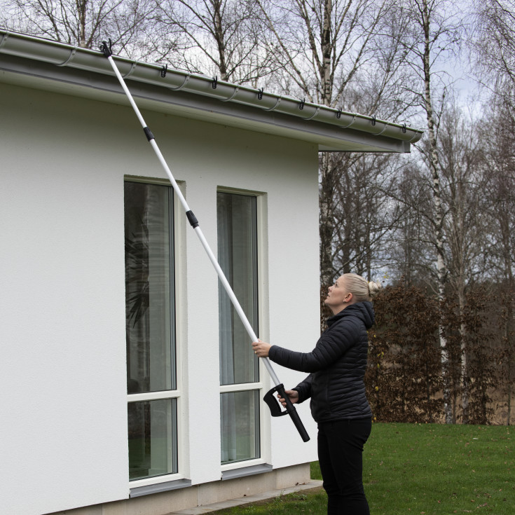 Konstsmide teleskoprör för montering av ljusslingor