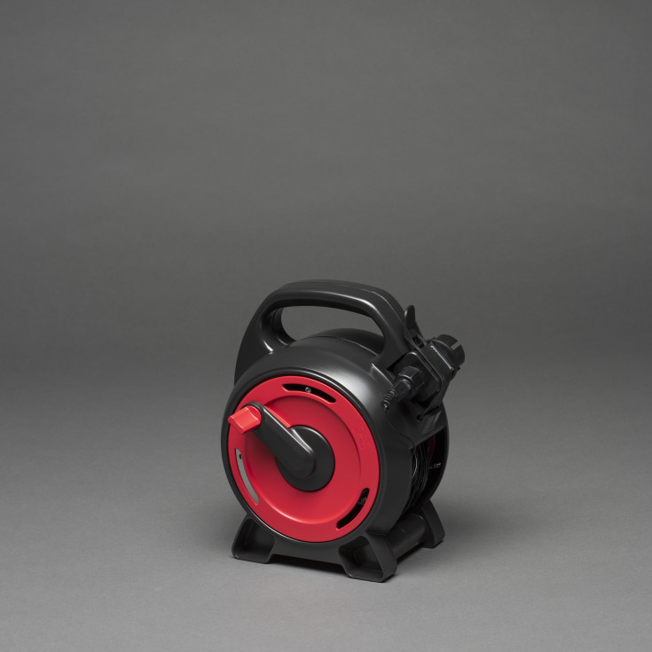 Konstsmide udendørs lyskæde på kabeltromle, 100 varm hvide lys, 6,93 meter