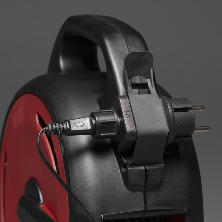 3 stk Konstsmide udendørs lyskæde på kabeltromle, 800 varm hvide lys, 55,93 meter