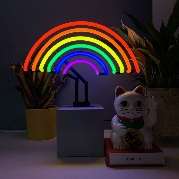 Locomocean Regnbue neonskilt