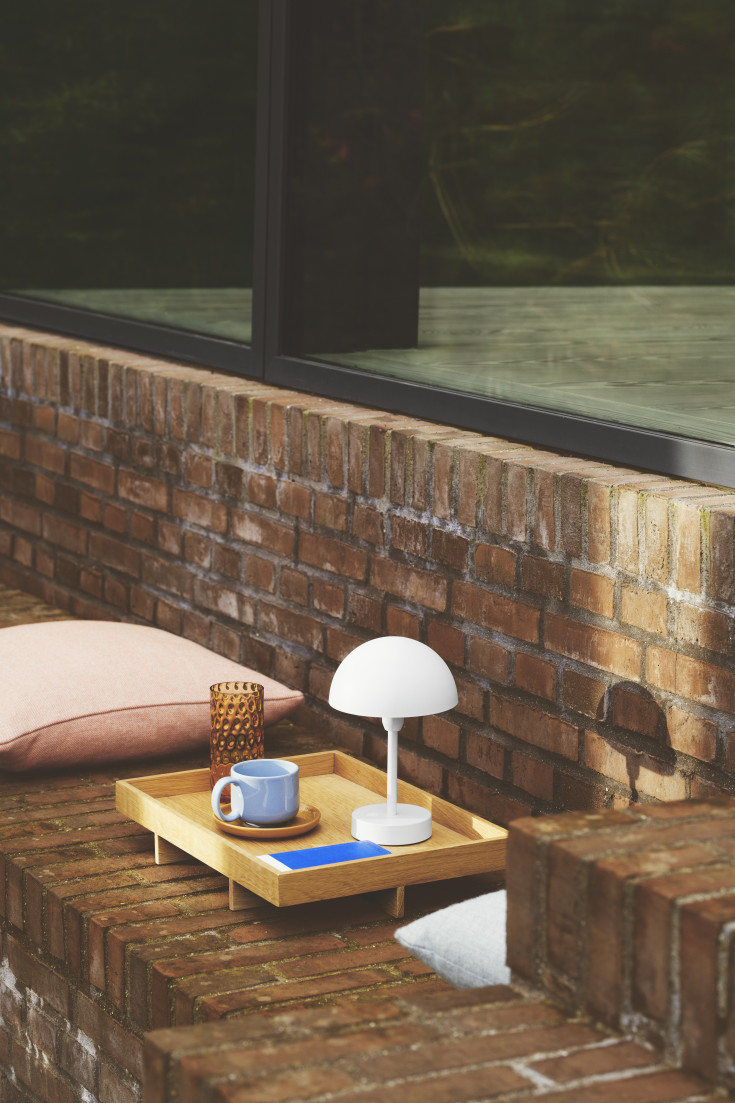 Nordlux Ellen genopladelig bordlampe, hvid