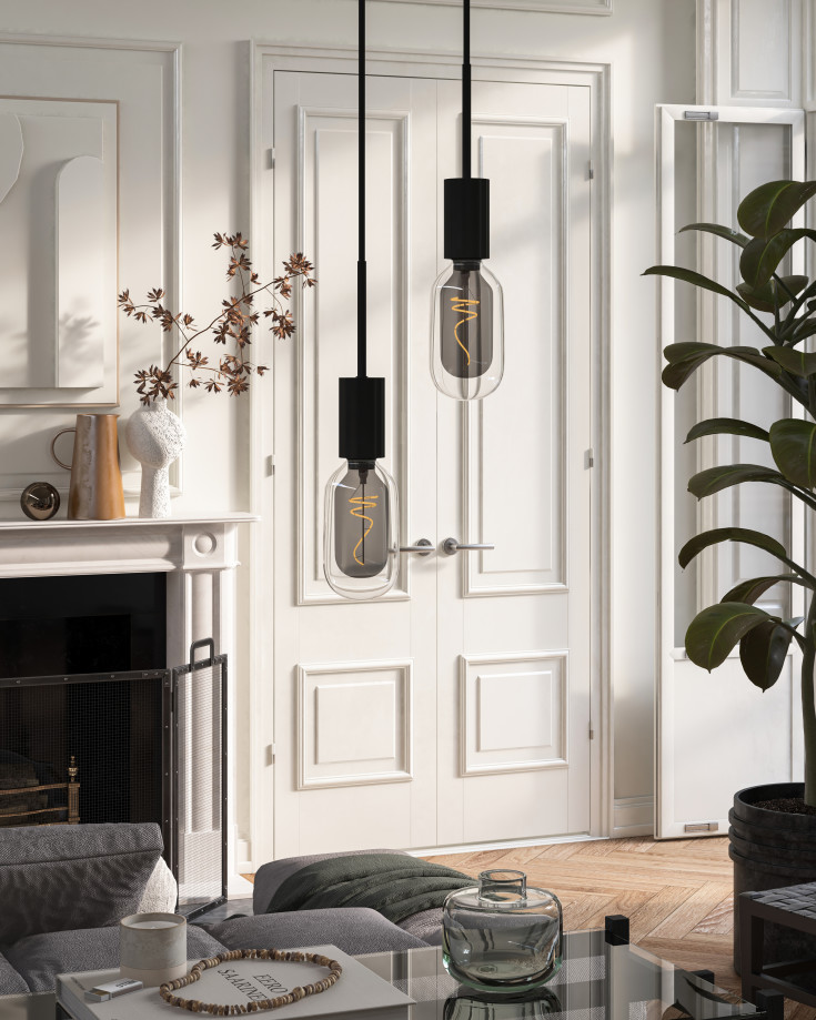 Nordlux Deco E27 globepære, 1800K, 4,1W