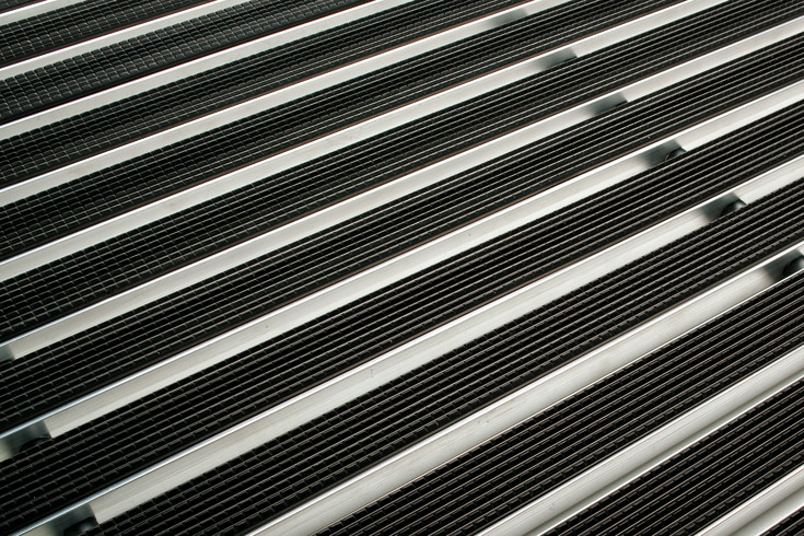 Aco Vario dørmatte, gummi, 60x40 cm, svart