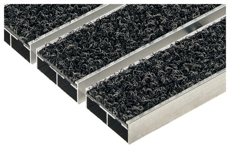 Aco Vario dørmatte, 60x60 cm, antrasitt