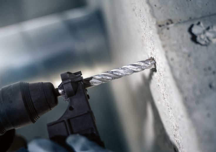 5 stk Bosch 4-blads hammerbor SDS-plus-5X, 18x150/200 mm