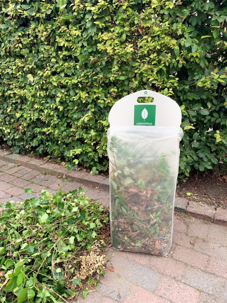 Modulo Pop-up avfallsbeholder/sekkestativ til plastsekker