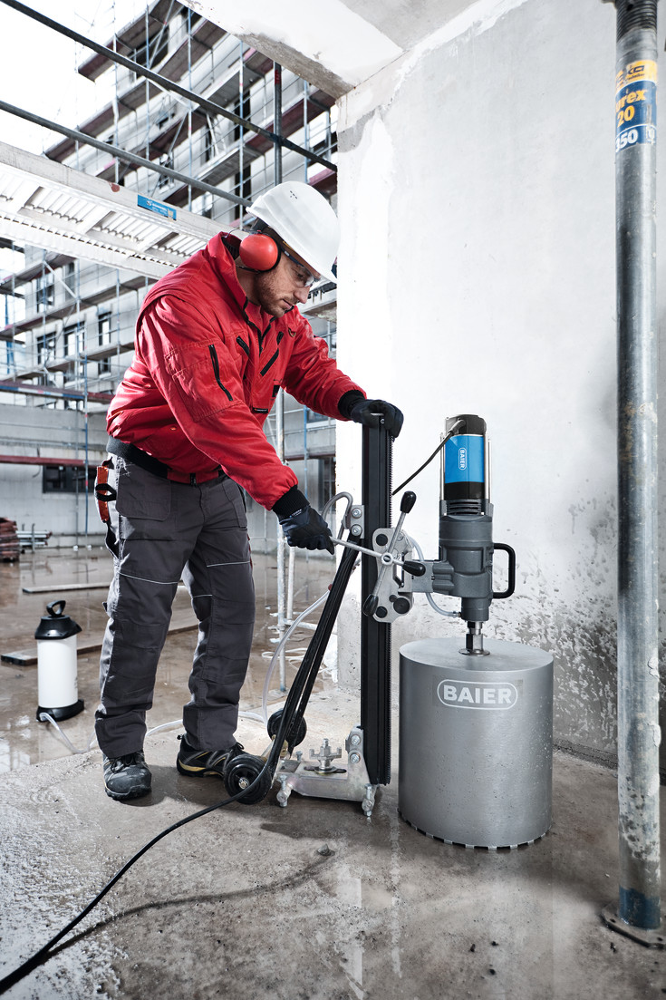 Baier diamantboreanlæg  BDB835-1 inkl. stander