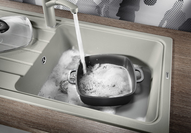 Blanco Sona XL 6S UX diskbänk, 100x50 cm, antracit