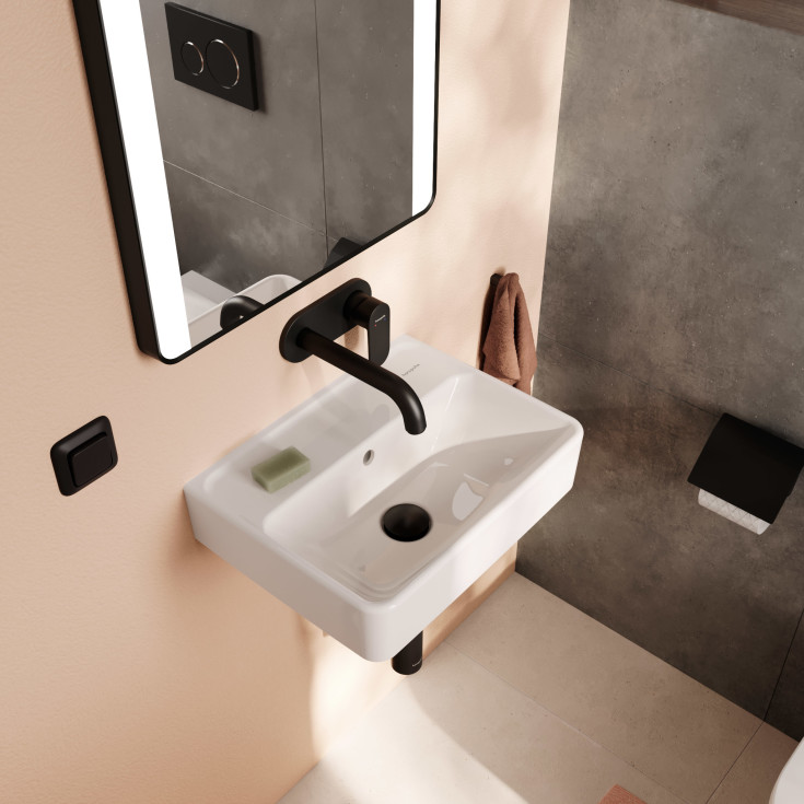 Hansgrohe Xanuia Q tvättställ, 45x34 cm, vit