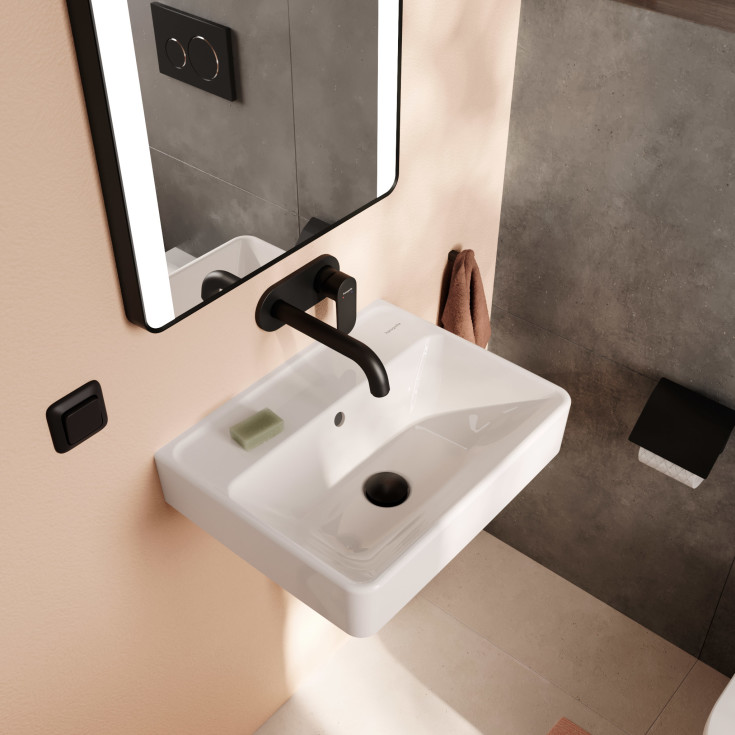 Hansgrohe Xanuia Q tvättställ, 50x39 cm, vit