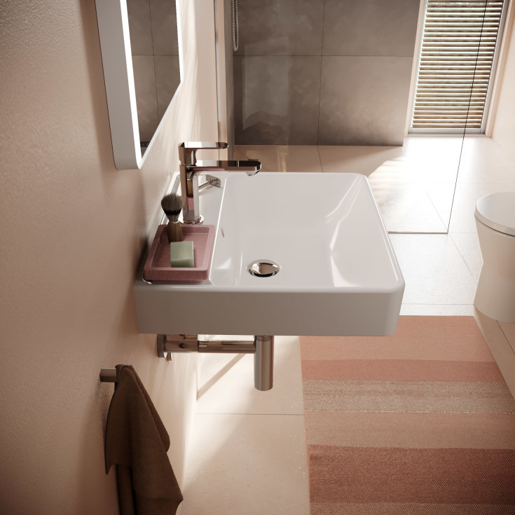 Hansgrohe Xanuia Q håndvask, 55x48 cm, hvid