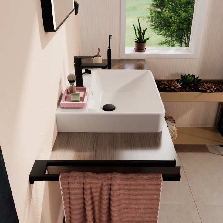 Hansgrohe Xanuia Q tvättställ, 55x48 cm, vit