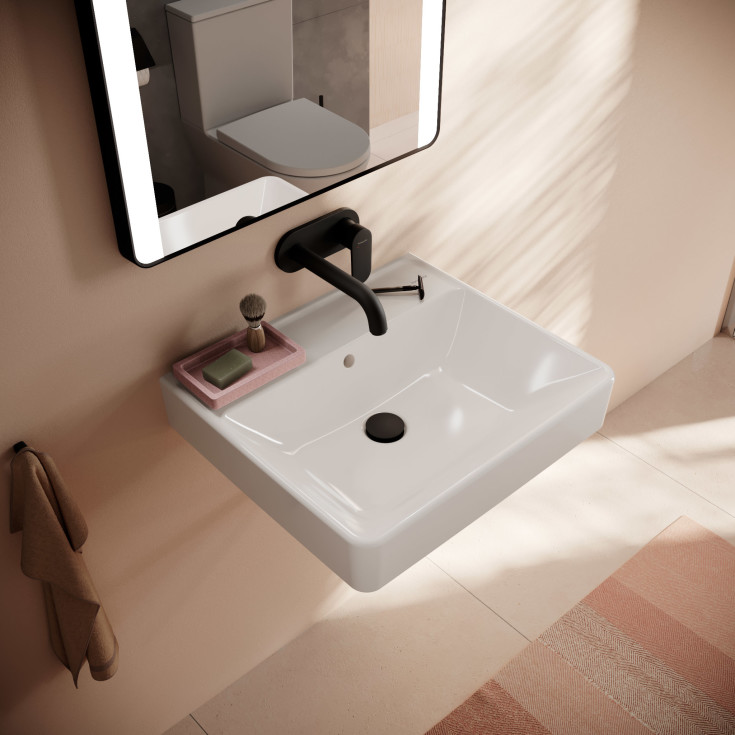 Hansgrohe Xanuia Q håndvask, 55x48 cm, hvid