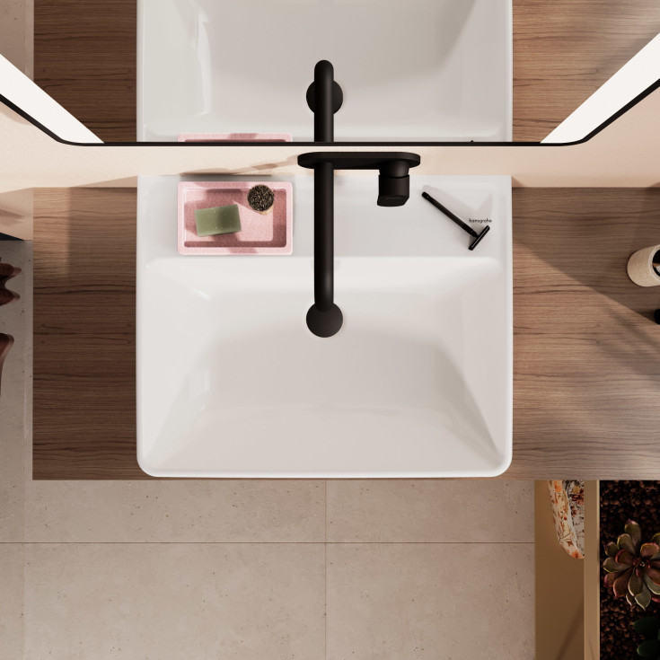 Hansgrohe Xanuia Q håndvask, 60x48 cm, hvid