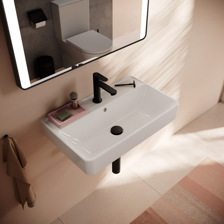 Hansgrohe Xanuia Q tvättställ, 65x39 cm, vit