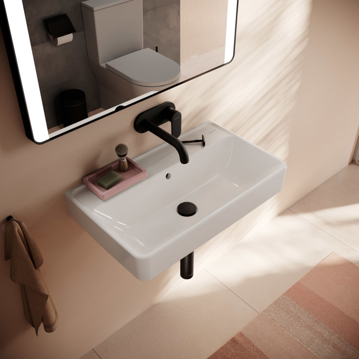 Hansgrohe Xanuia Q håndvask, 65x39 cm, hvid