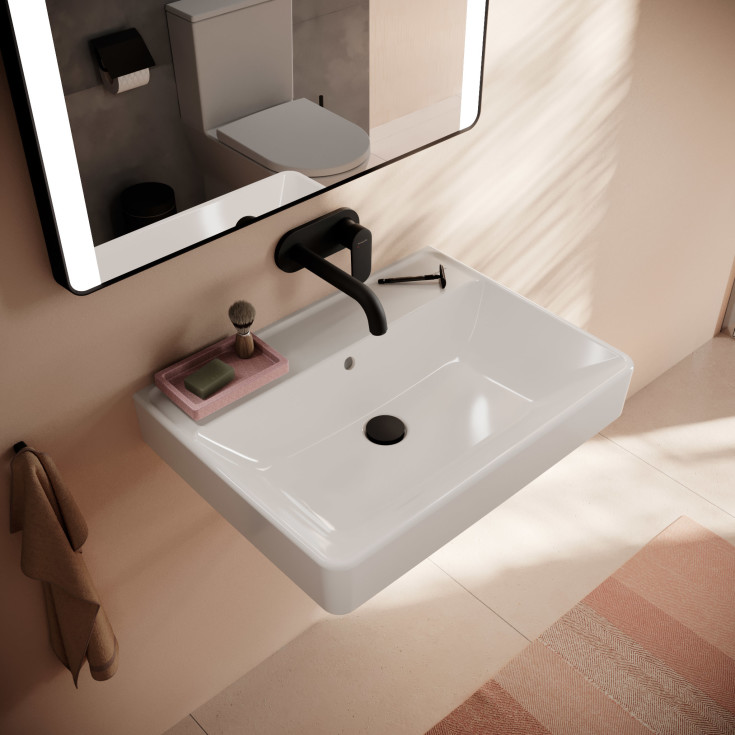 Hansgrohe Xanuia Q håndvask, 65x48 cm, hvid