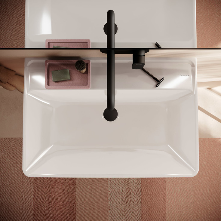 Hansgrohe Xanuia Q servant, 70x48 cm, hvit