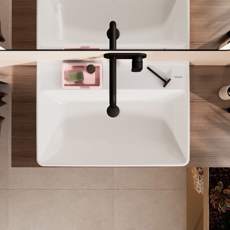 Hansgrohe Xanuia Q servant, 70x48 cm, hvit