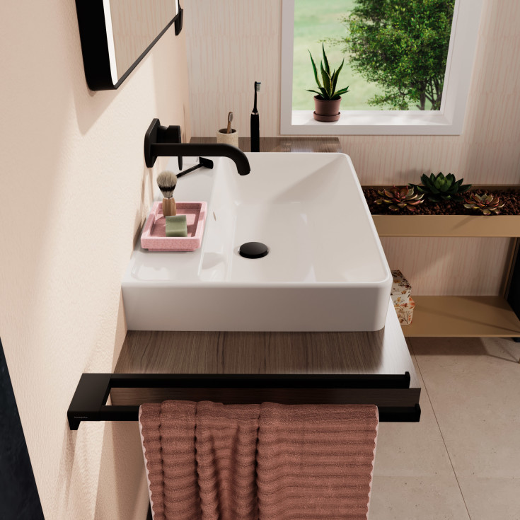Hansgrohe Xanuia Q servant, 70x48 cm, hvit