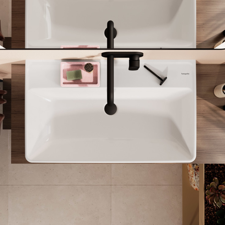 Hansgrohe Xanuia Q servant, 80x48 cm, hvit