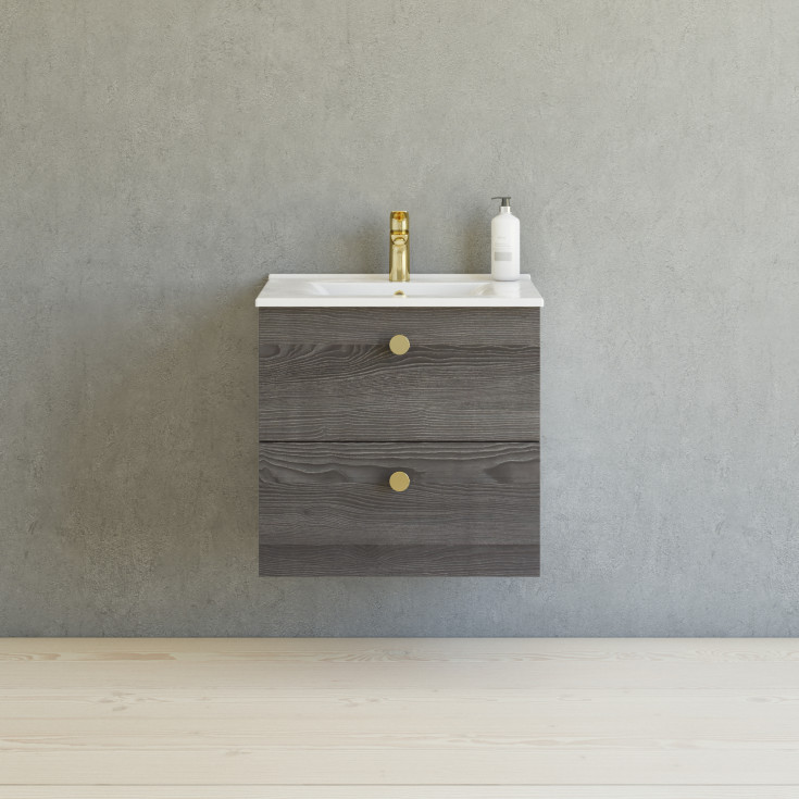 Dansani You Button håndtak, Ø42 mm, messing